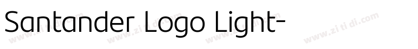 Santander Logo Light字体转换